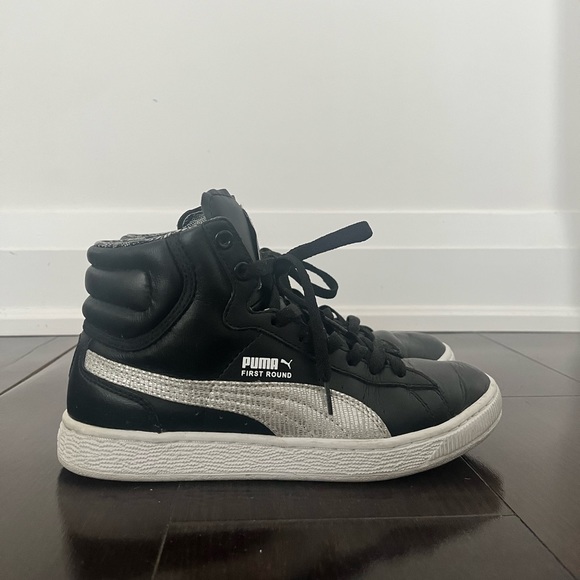 First Round Pearl Women’s Puma High Top Sneakers - Picture 6 of 8